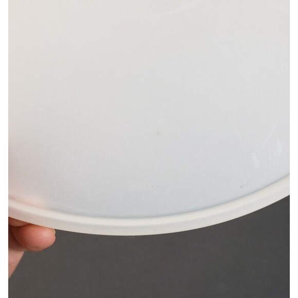 Vintage Tupperware Replacement Lid Sheer Clear Round 2197A-1   9.25" - Picture 3 of 4